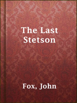 cover image of The Last Stetson